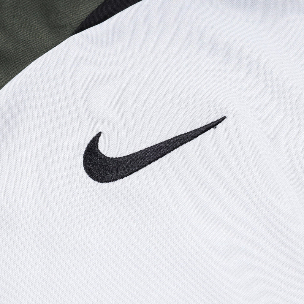 Barcelona Military Green and White Tracksuit