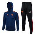 Manchester United Black and Dark Blue Tracksuit