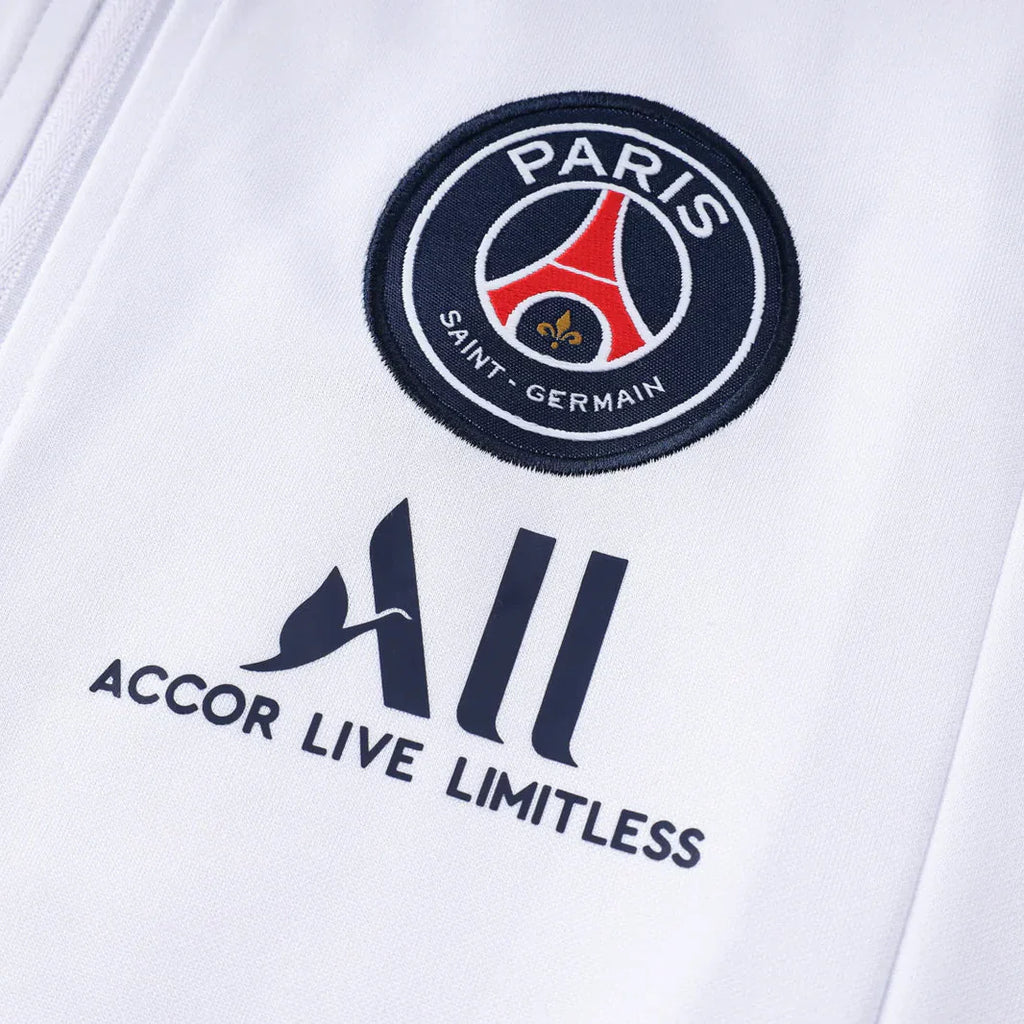 PSG White and Beige Tracksuit