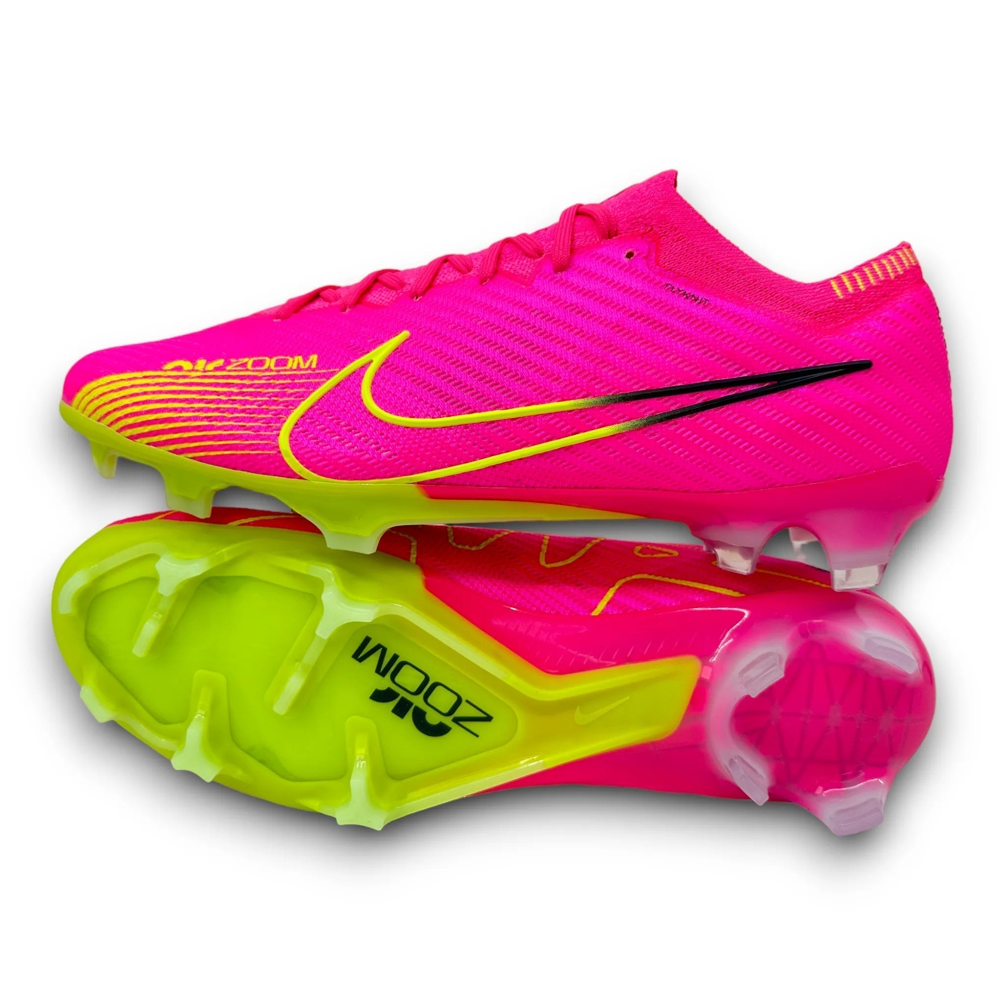 NIKE MERCURIAL VAPOR 15 ELITE FG FOOTBALL BOOTS BLACK BLUE