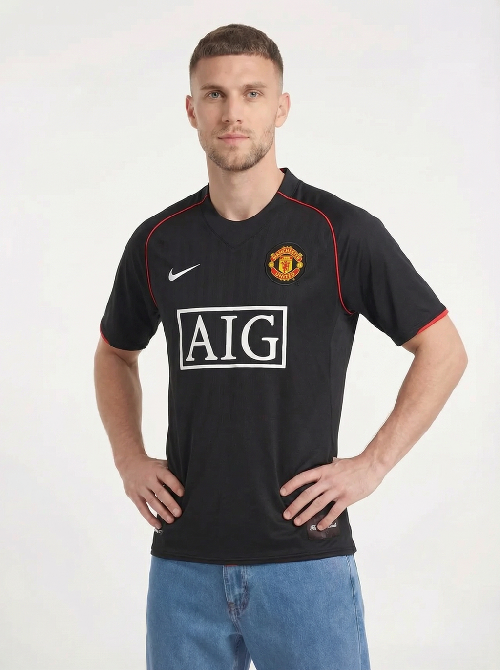MANCHESTER UNITED 2007-08 AWAY SHIRT