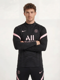 PSG BLACK AND PINK TRACKSUIT