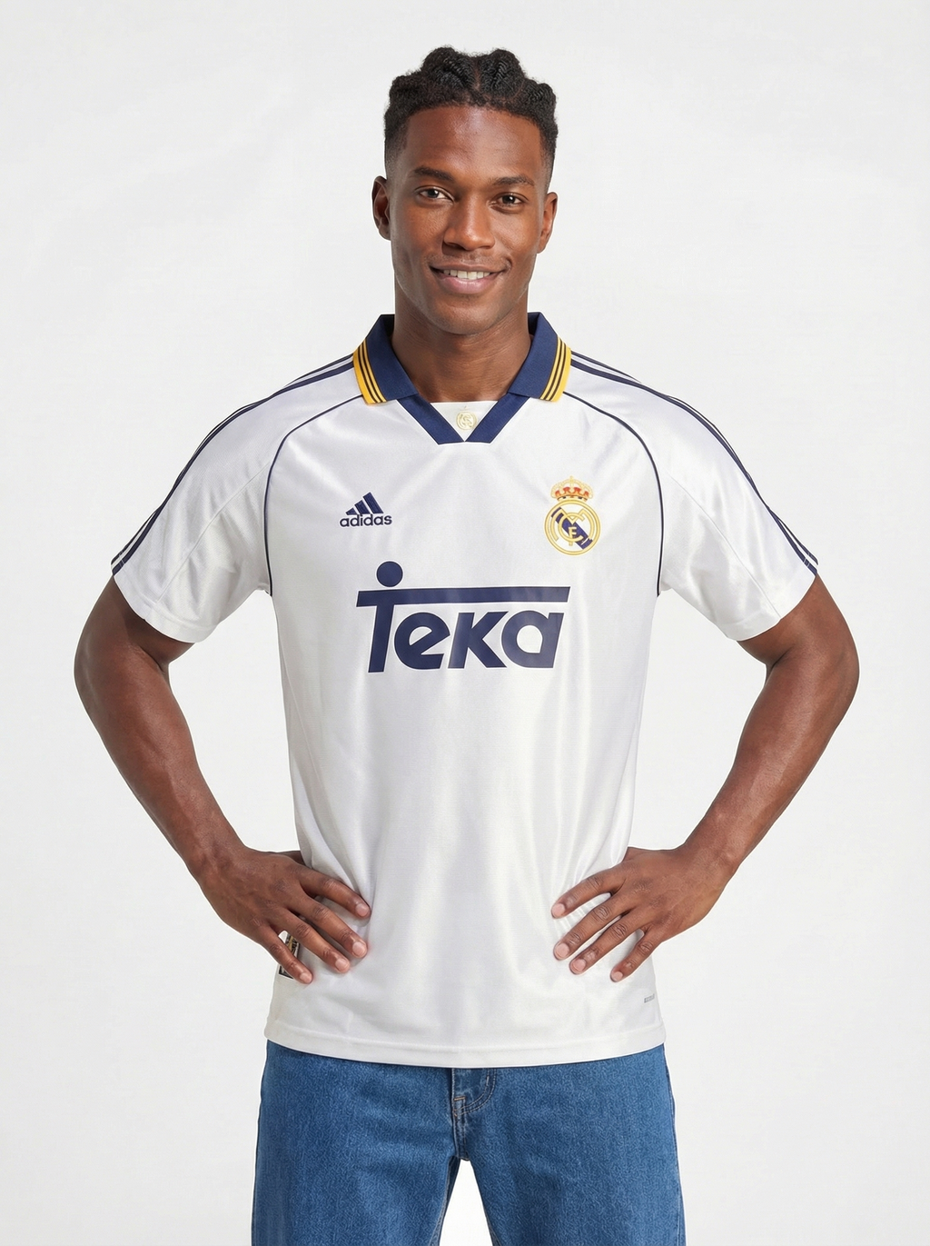 REAL MADRID 1998/00 HOME SHIRT