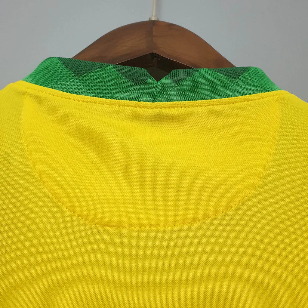 2020 Retro Brazil Home Jersey