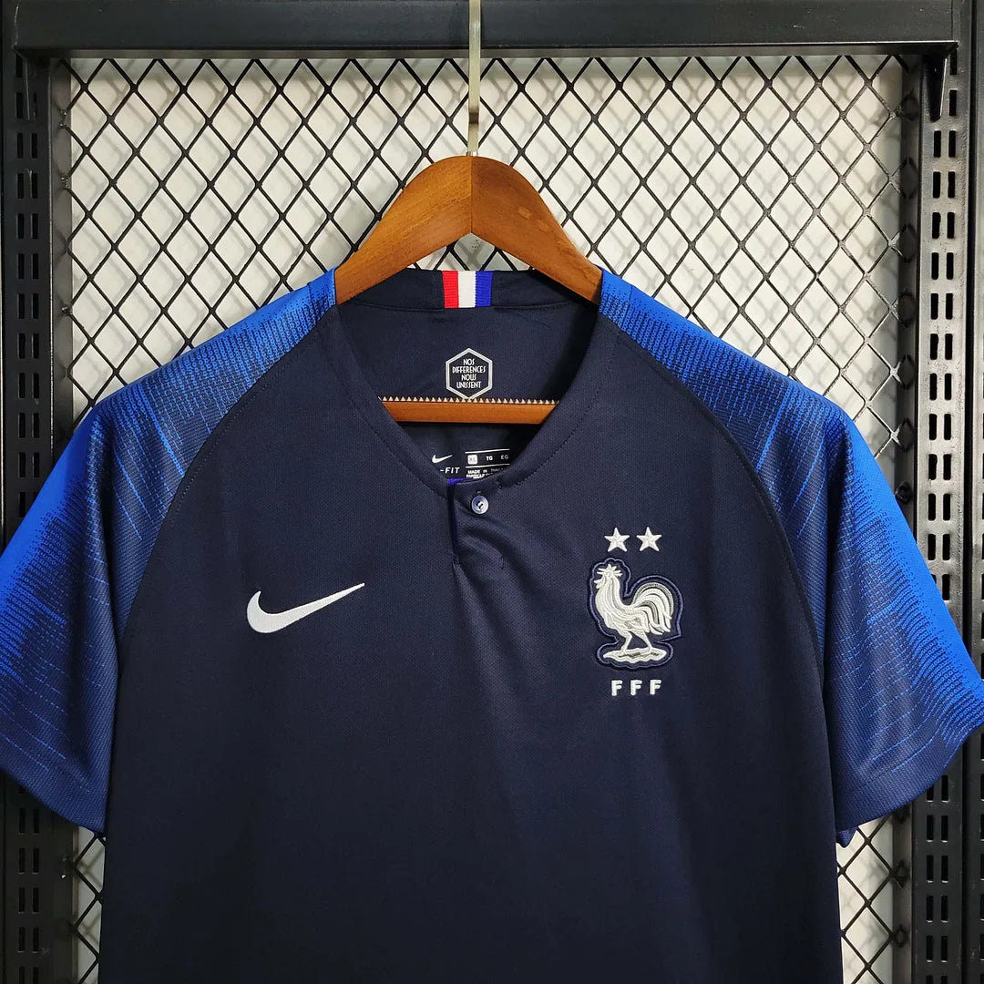2018 Retro France Home Jersey