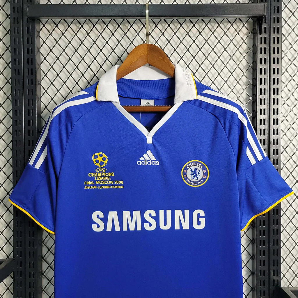 2008-2009 Retro Chelsea Champions League Final Home Jersey