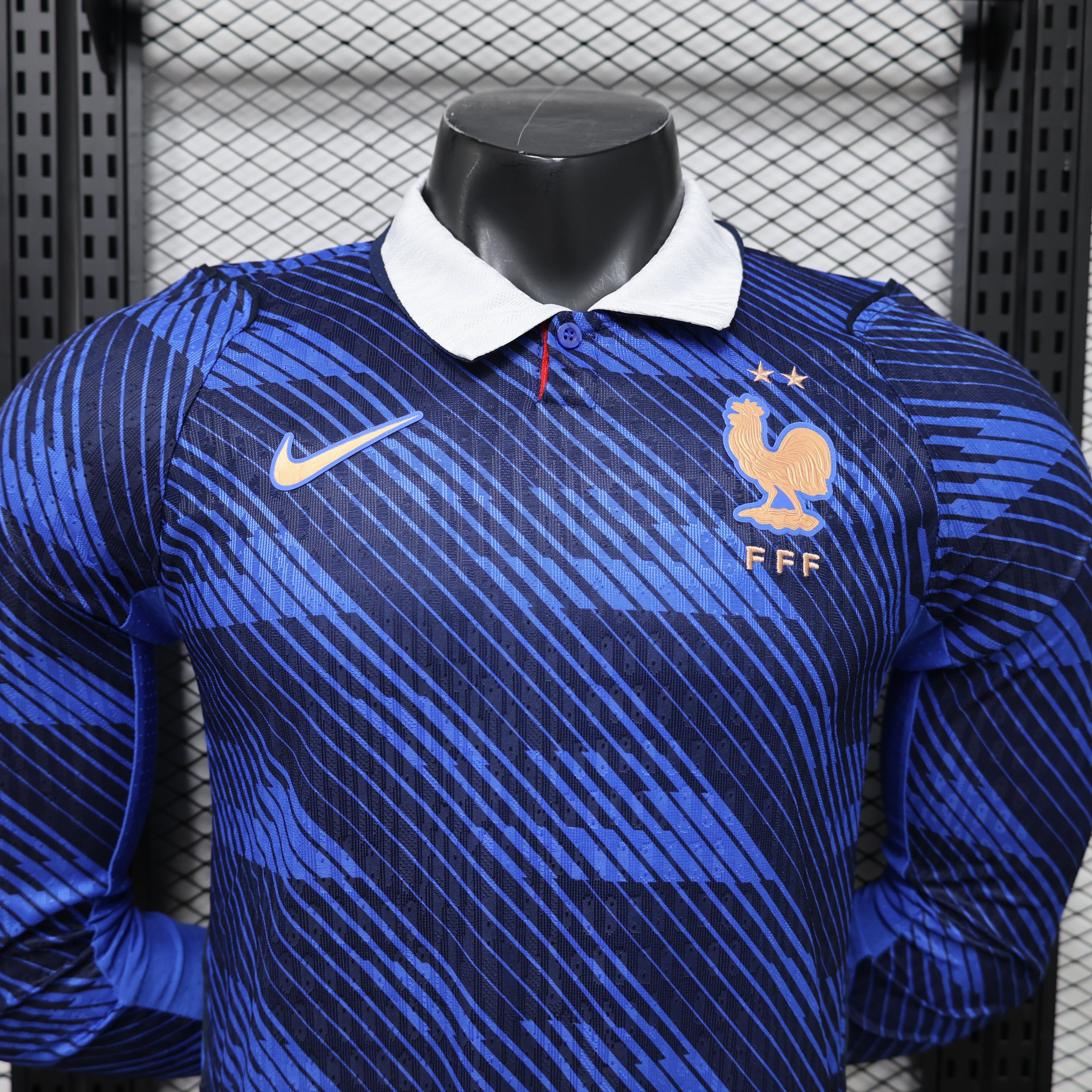 2026 France Home World Cup Kit Long Sleeve Player Version