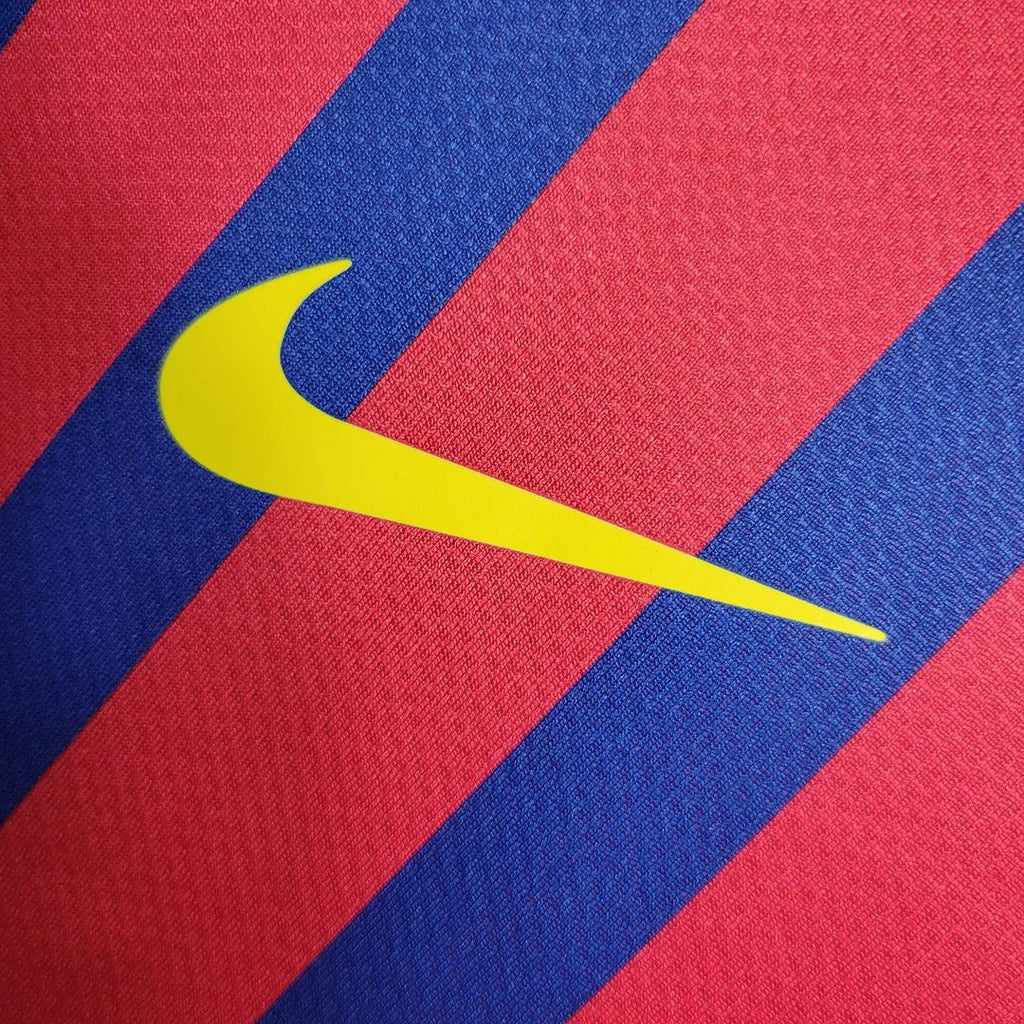 2011-2012 Retro Barcelona Home Jersey Long Sleeve