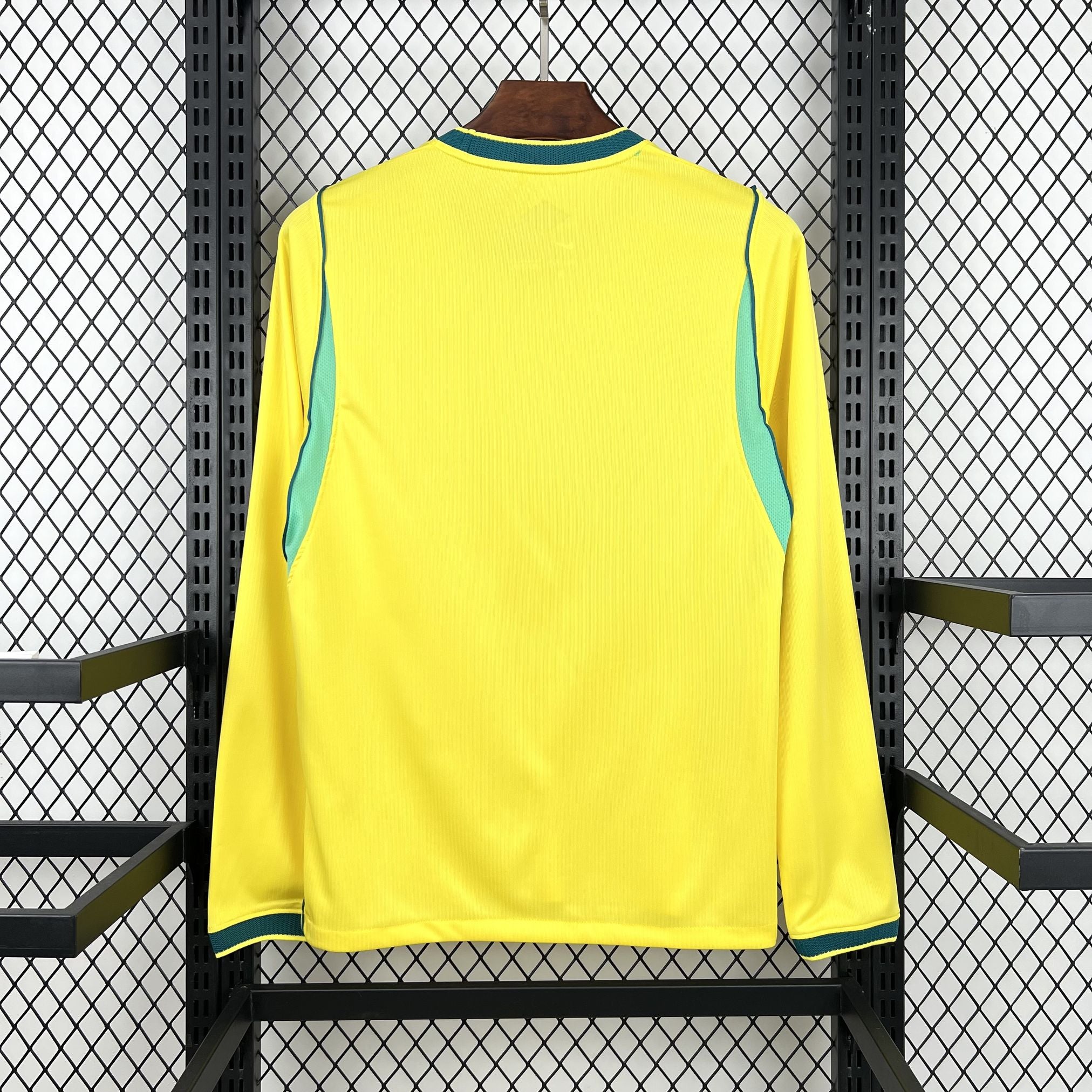 2026 Brazil Home World Cup Kit Long Sleeve Fan Version