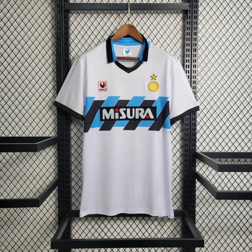 1990-1991 Retro Inter Milan Away Jersey