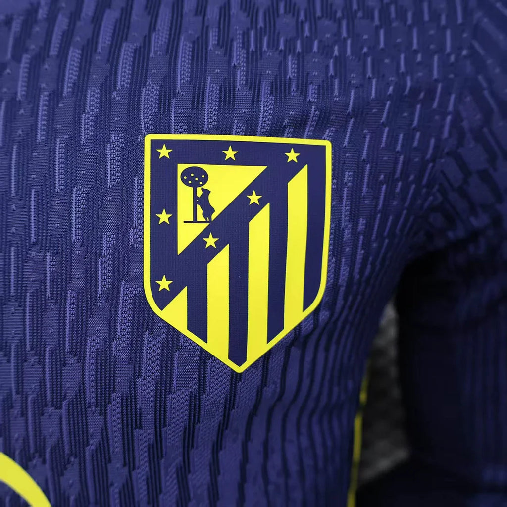 2025/2026 Atletico Madrid Away Kit Long Sleeve