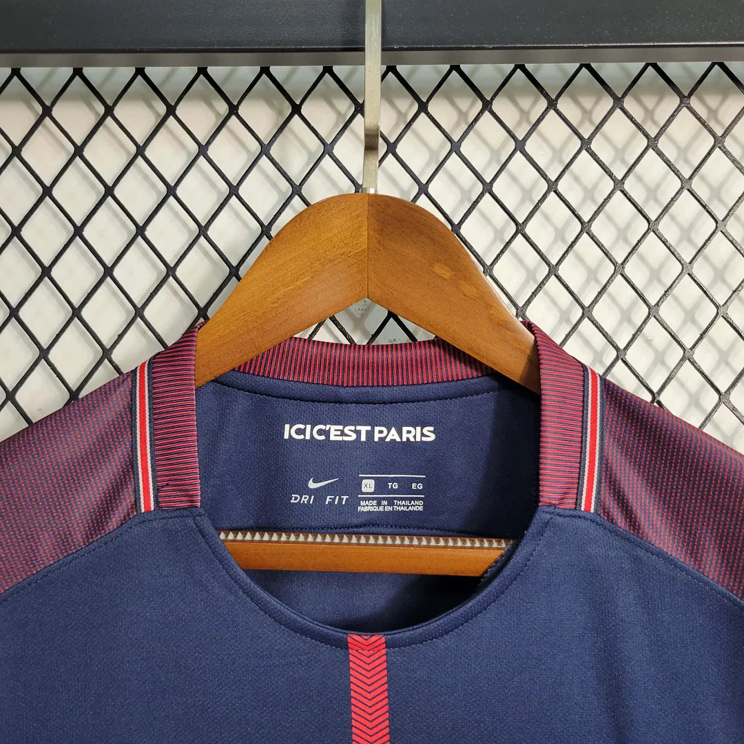 2017-2018 Retro PSG Home Jersey