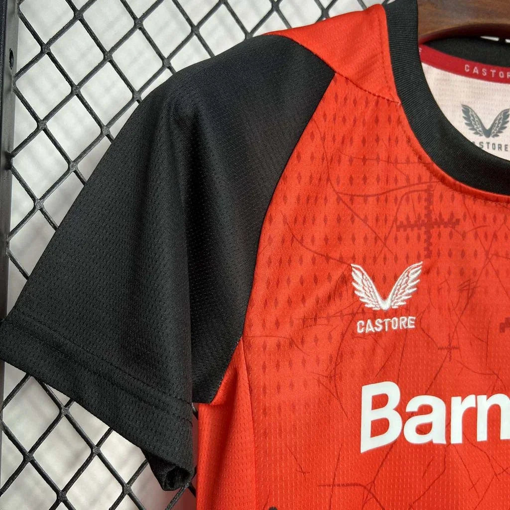 2024/2025 Leverkusen Home Kit Kids Size