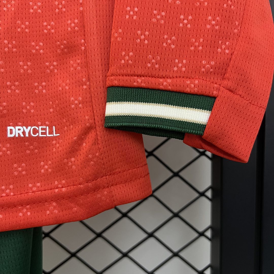 2025 Portugal Home Long Sleeve Kids Size