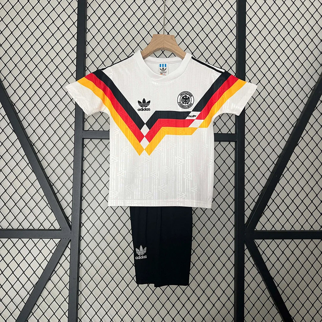 1990 Retro Germany Home Jersey Kids Size