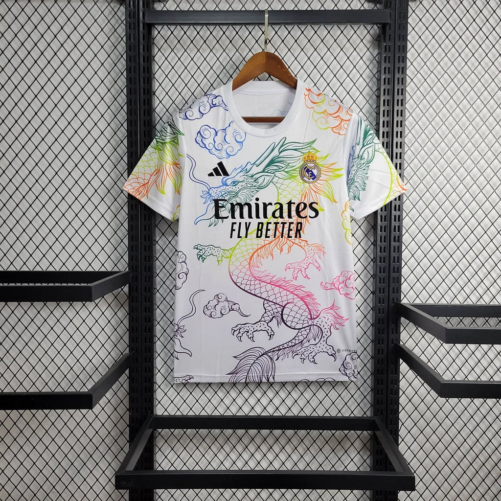 Real Madrid "Rainbow Dragón Blanco" Limited Jersey
