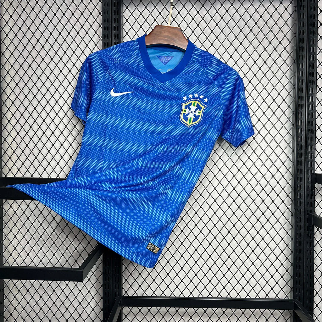 2014 Retro Brazil Away Jersey