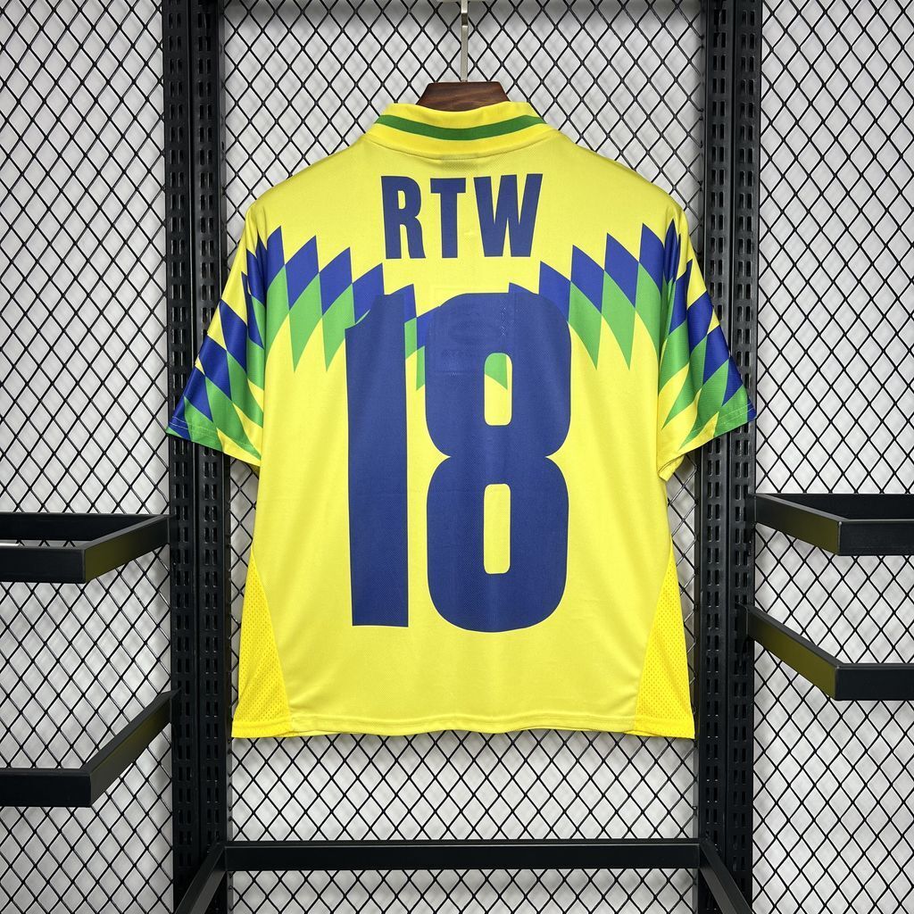 Corteiz x Brazil Home 1995 Limited Jersey