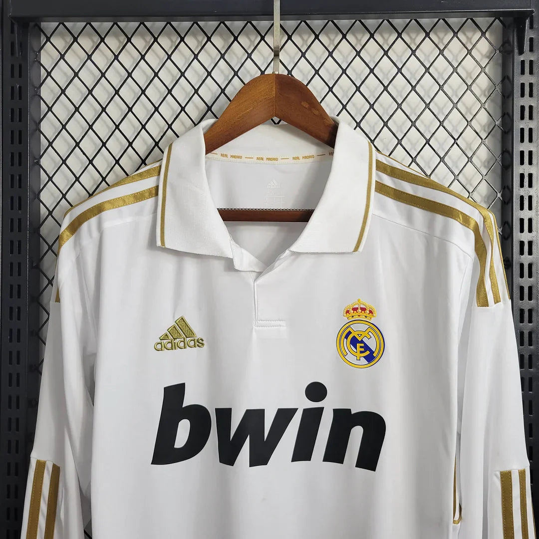 2011/2012 Retro Real Madrid Home Jersey Long Sleeve