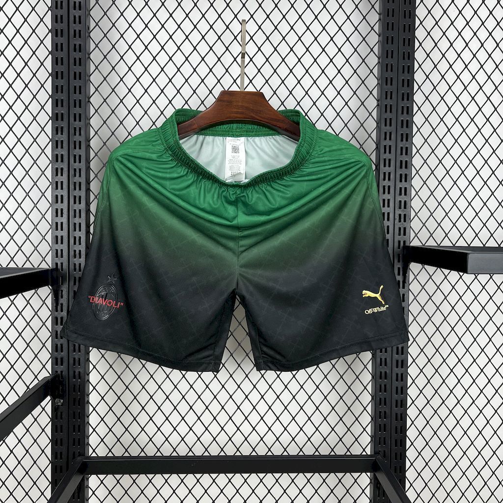 2024/2025 AC Milan X Off White Limited Shorts