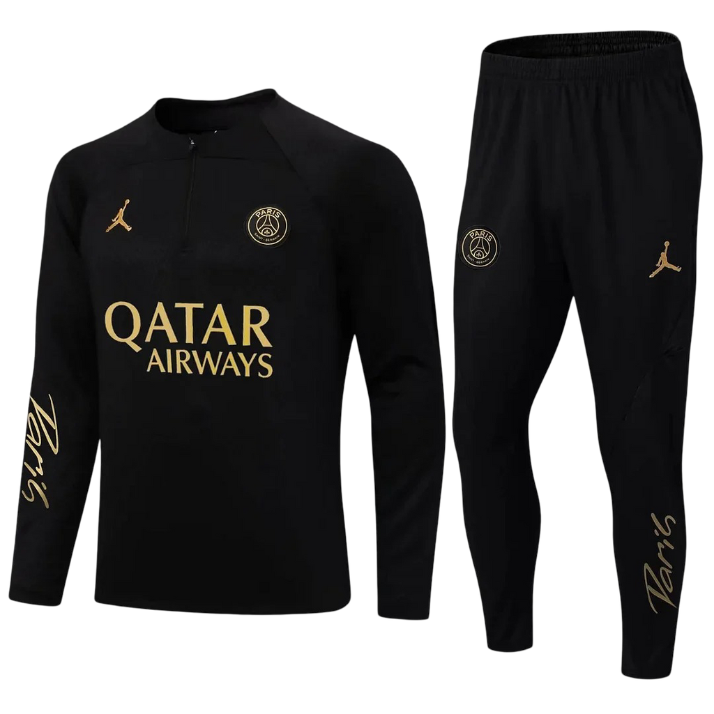 PSG Black and Gold Tracksuit