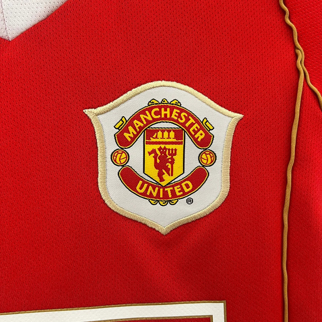 2006/2007 Retro Manchester United Home Kids Size