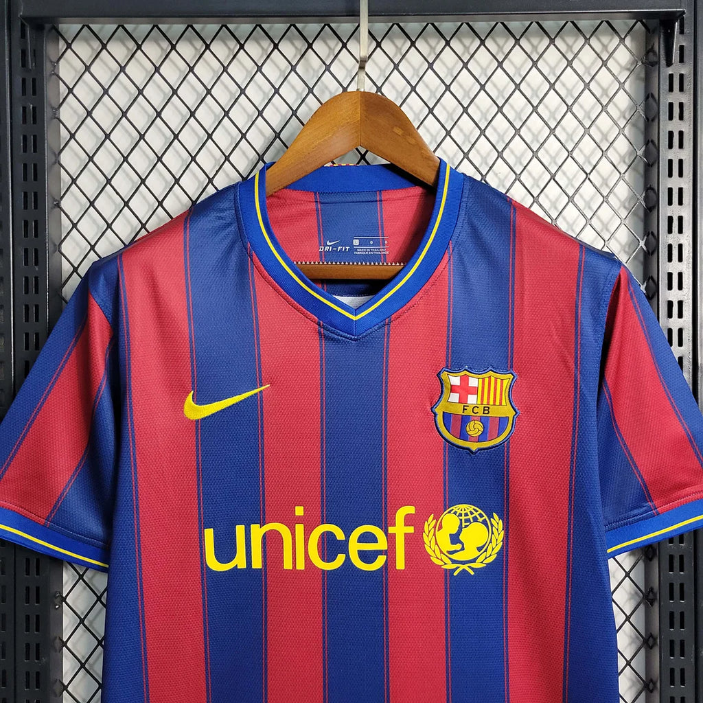2009-2010 Retro Barcelona Home Jersey