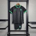 Brazil "Black Leopard" Kids Size Limited Jersey