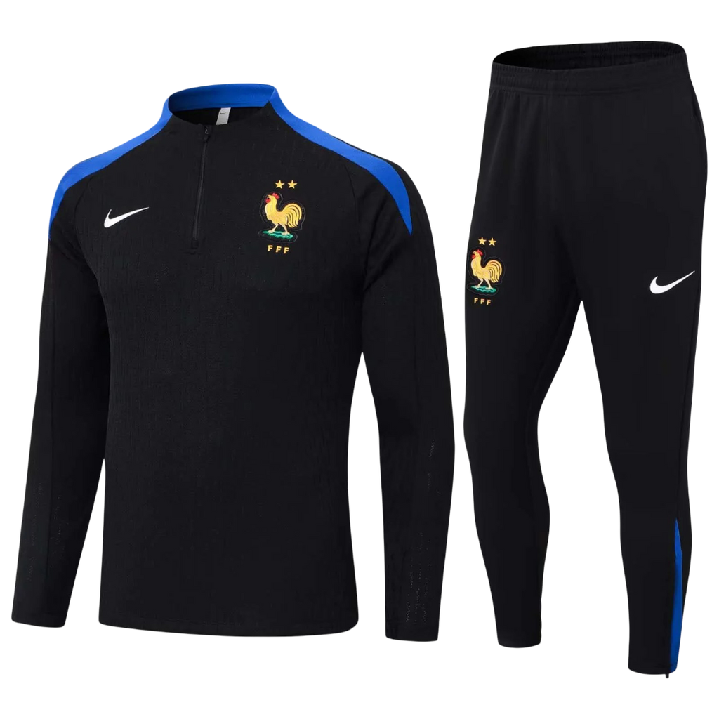 France Black Tracksuit
