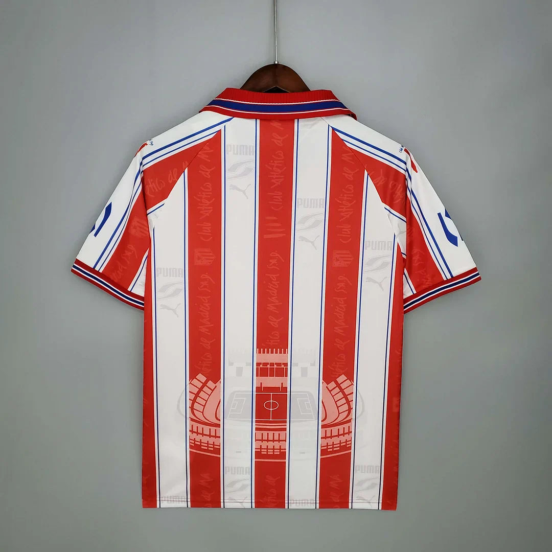 1996-1997 Retro Atletico Madrid Home Jersey