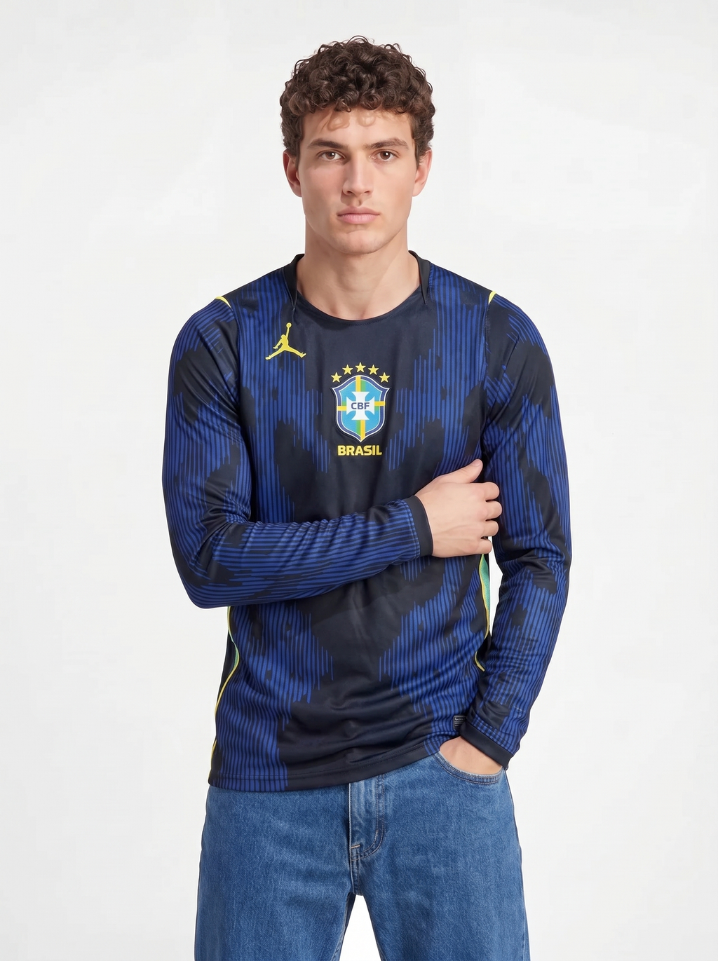 BRAZIL 2026/27 LONG SLEEVE HOME SHIRT