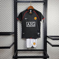 Manchester United 2007/2008 Black Jersey Kids Size