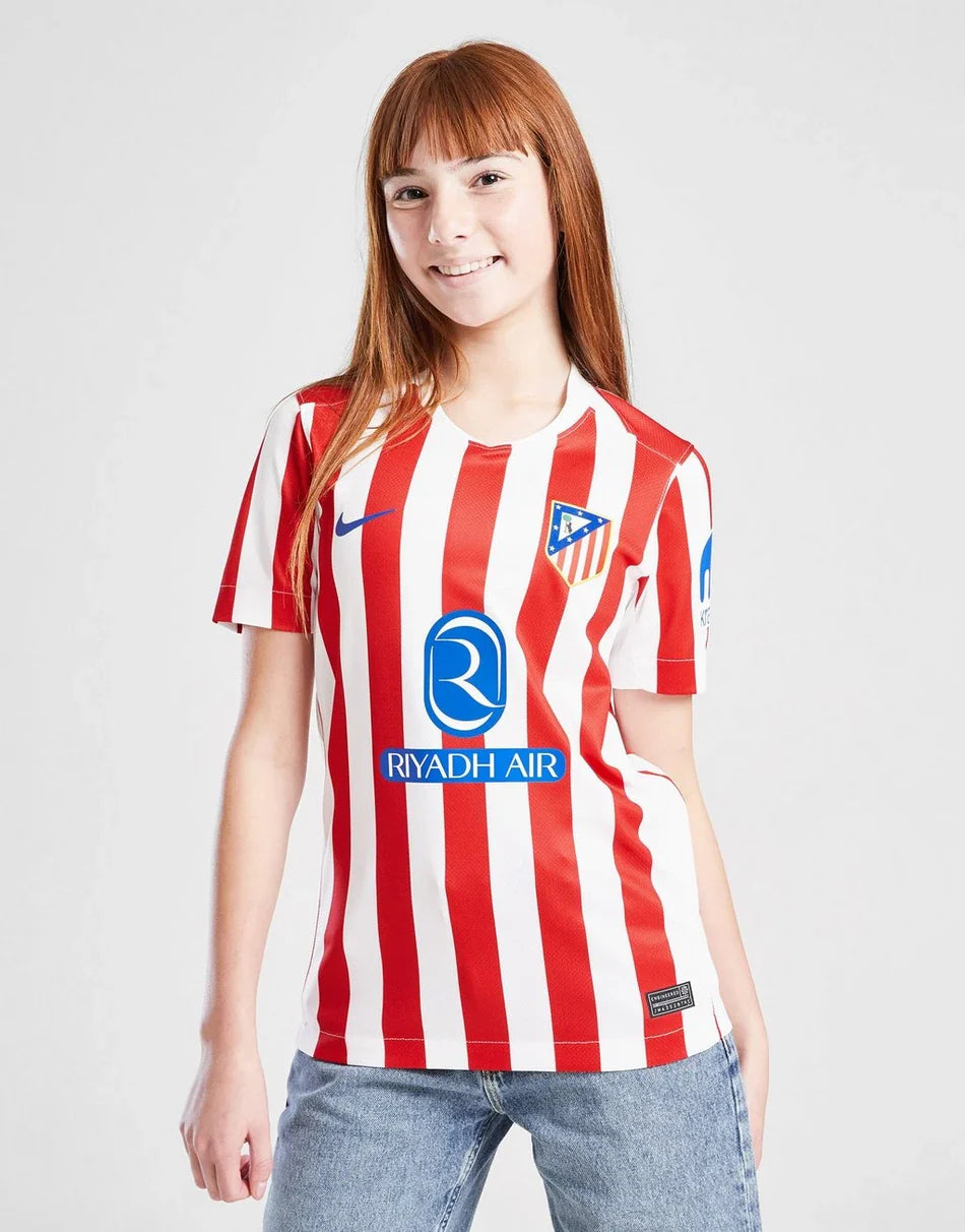 NIKE ATLETICO MADRID 2025/26 HOME SHIRT JUNIOR